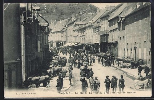 Cpa mure dauphiné la - cpa,