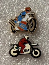 Lot X 2 Pin’s Moto Cycle Elf