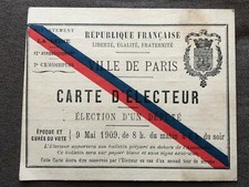 Politique : rare carte de