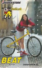 TC JAPON - SPORT CYCLISME  FEMME & VELO BRIDGESTONE  CYCLING BIKE WOMAN JAPAN pc