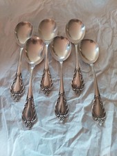 Cuillères Argent Massif A Glace . Argent 925