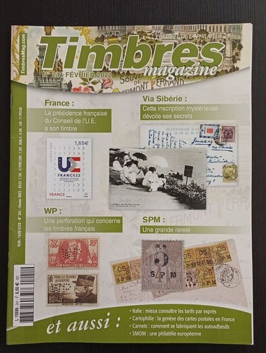 Revue timbres magazine 241 - timbres,