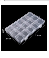 Boîte à bijoux en plastique