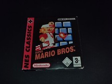 ORIGINAL NES CLASSICS - Super Mario Bros GBA Nintendo gameboy advance