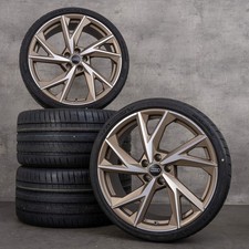 Audi R8 Jantes 20 pouces 4S Roues été jantes 4S0601025BS 4S0601025BR bronze mat 