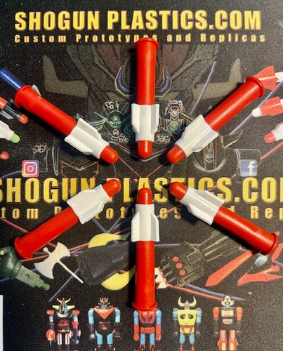 Gaiking set red missiles - set, of