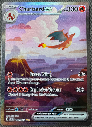 Carte pokémon charizard - carte,