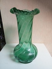 vase ancien legras vert bouteille hauteur 28 cm