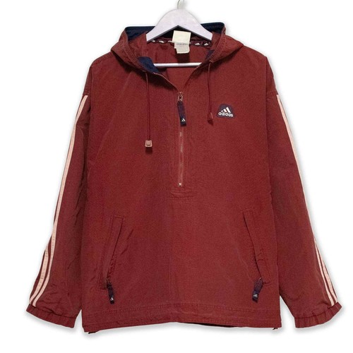 Anorak adidas vintage - vintage, bordeaux