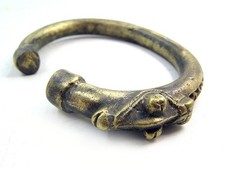 Bracelet en bronze Sénoufo - Bronze senufo bracelet