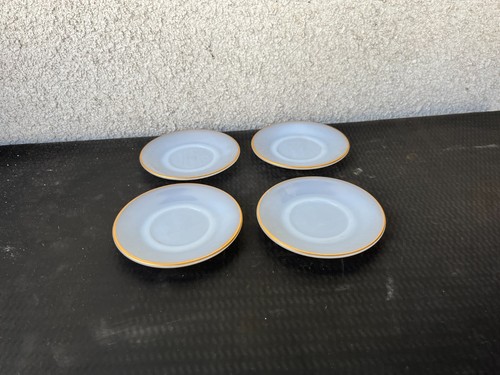 Lot soucoupes vintage en - de, 4