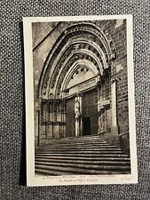 CPA LA CHAISE DIEU LE PORTAIL DE L ÉGLISE