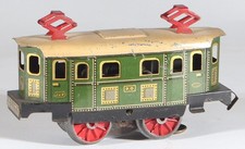 Antique jouet JEP tôle échelle 0 loco électrique PO années 1920 bas volts