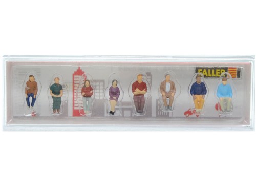 Faller personnages assis - personnages,