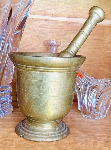 Grand mortier bronze - grand,