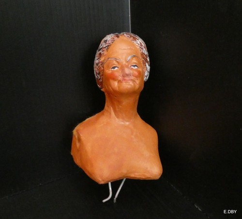 Tete femme sculptee - femme,