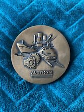 médaille alsthom en bronze