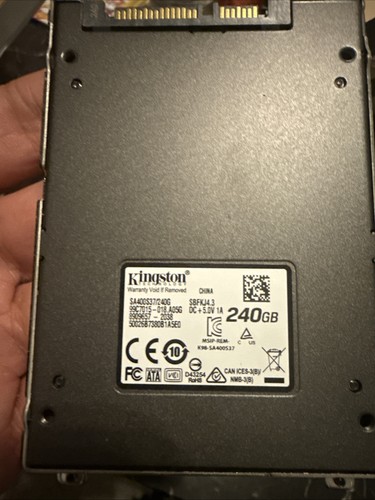 Kingston a400 240go ssd - kingston,