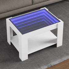 Table Basse avec LED Bout de