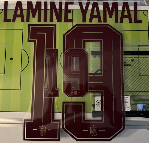 Flocage officiel lamine yamal - ,
