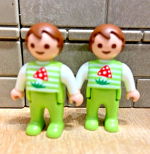 PLAYMOBIL 2 Personnage Bébé Enfants Modernes 08 City - pour CUSTOM RARE VINTAGE