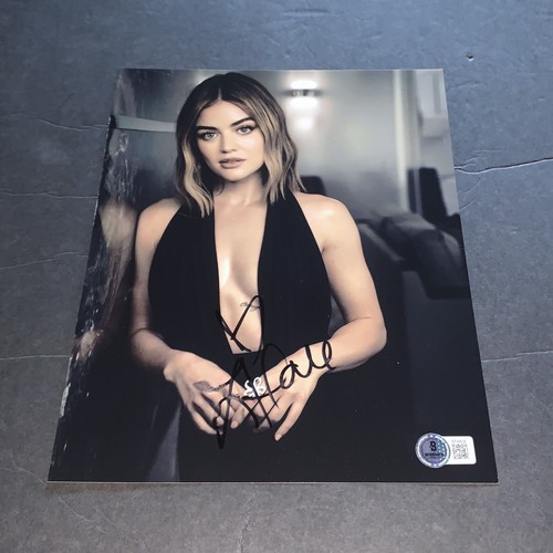 Lucy hale signed pretty little - lucy,