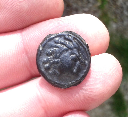 Monnaie gauloise potin senon - gauloise,