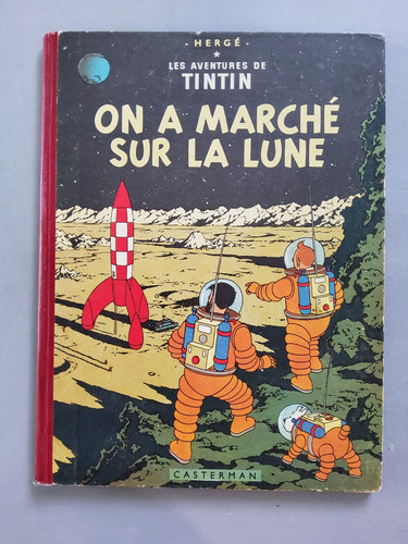 Herge tintin marché sur - on, a