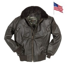 Blouson aviateur cuir - blouson, b-15