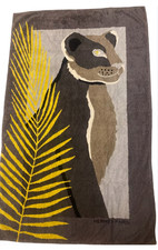 Serviette de plage Hermès Lionne  - Hermes Terry Cotton Beach Towel Lioness