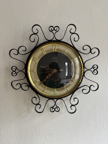 Horloge murale vintage trophy - horloge,