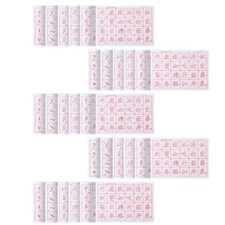  30 Sheets Feuilles Entrainement Calligraphie Papier Manuel Cahier De