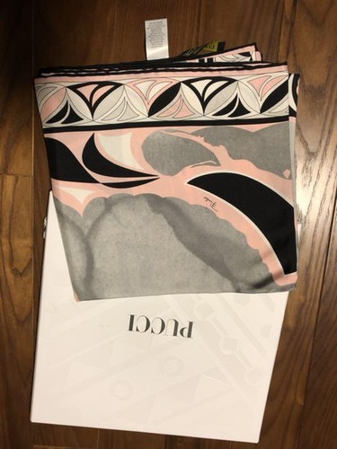 Foulard emilio pucci gris x - emilio,