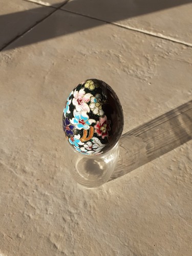 Oeuf cloisonne decor - ,