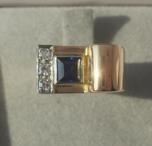 Bague tank art - tank, déco