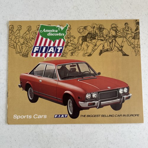 1973 fiat sports car brochure - 1973,