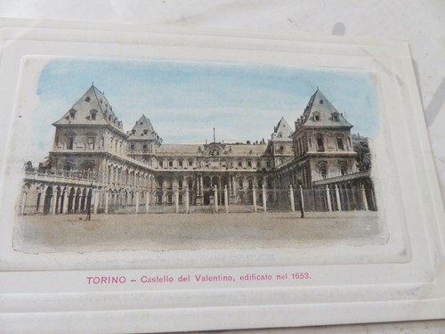Carte postale époque torino - carte,