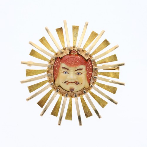 Broche pendentif anciens en - pendentif,