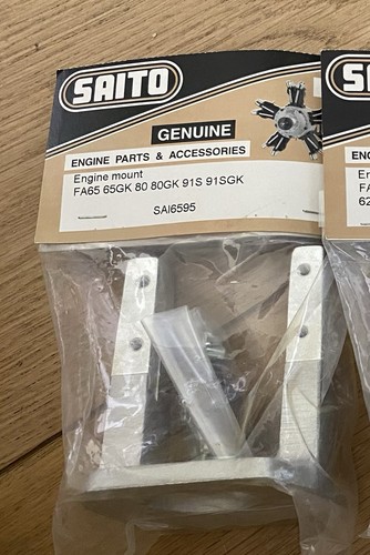 Saito support moteur argenté - saito,