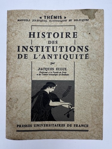 Histoire des institutions - des,