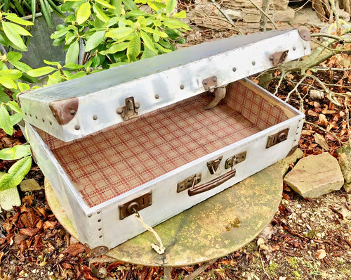Ancienne valise malle bois - ancienne, en