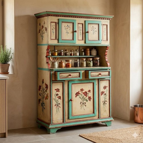 Buffet ancien bois laqué - buffet,