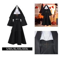 Costume de nonne avec chapeau