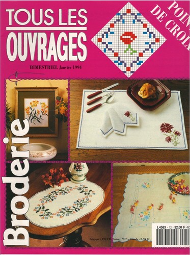 Tous les ouvrages - , broderie