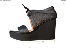 Superbe souliers cuir Robert Clergerie 38,5 Tbe authentique 