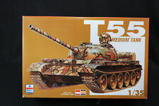 YC043 ESCI 1/35 maquette tank char 5044 T55 Medium Tank