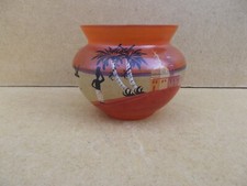 Ancien petit vase à décor