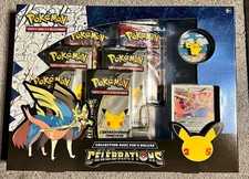 Coffret Zacian Pin's deluxe Célébrations 25 ans EB7.5 FR Neuf et Scellé