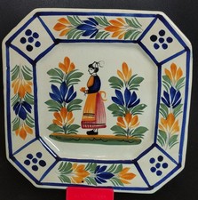 Assiette Henriot Quimper