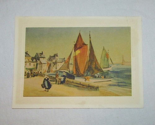 Marine ancienne port - marine, breton
